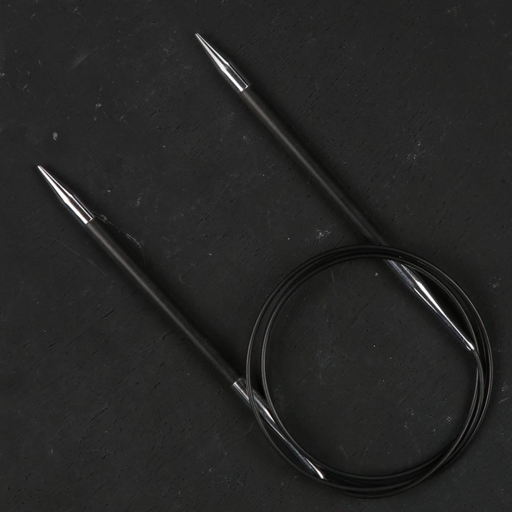 KnitPro Karbonz 5.5mm 100cm Misinalı Şiş - 41212