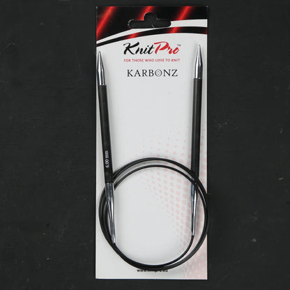 KnitPro Karbonz 6mm 100cm Misinalı Şiş - 41213