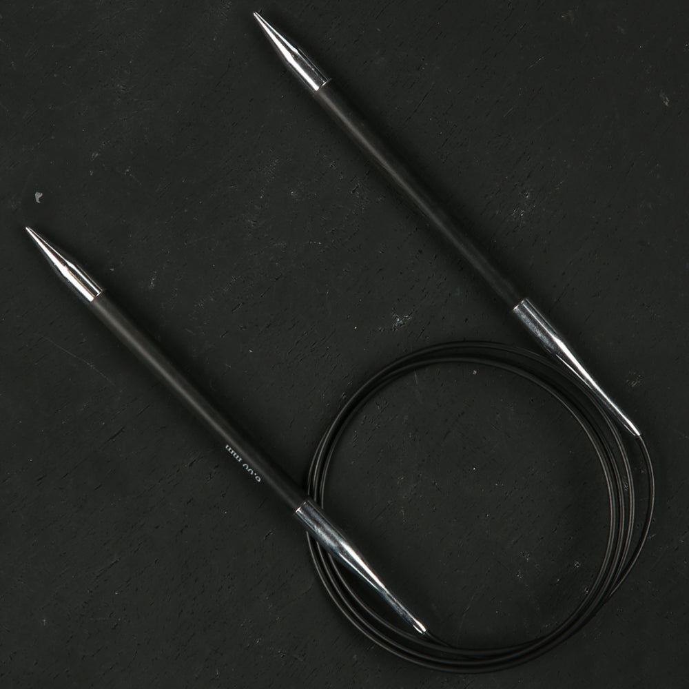 KnitPro Karbonz 6mm 100cm Misinalı Şiş - 41213