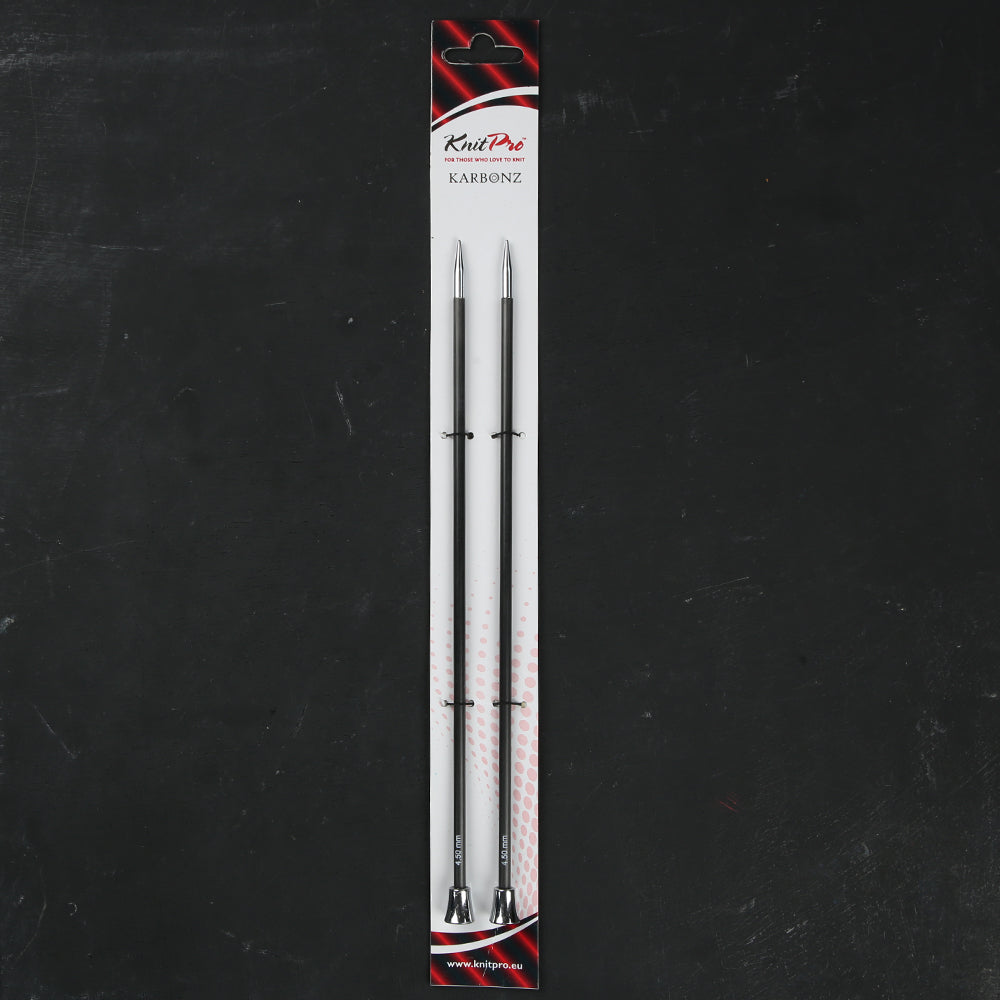 KnitPro Karbonz 4.5mm 25cm Örgü Şişi - 41259