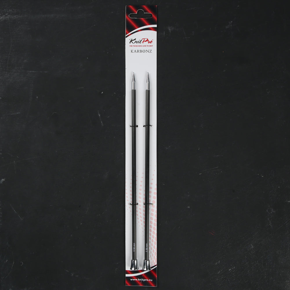 KnitPro Karbonz 5.5mm 25cm Örgü Şişi - 41261