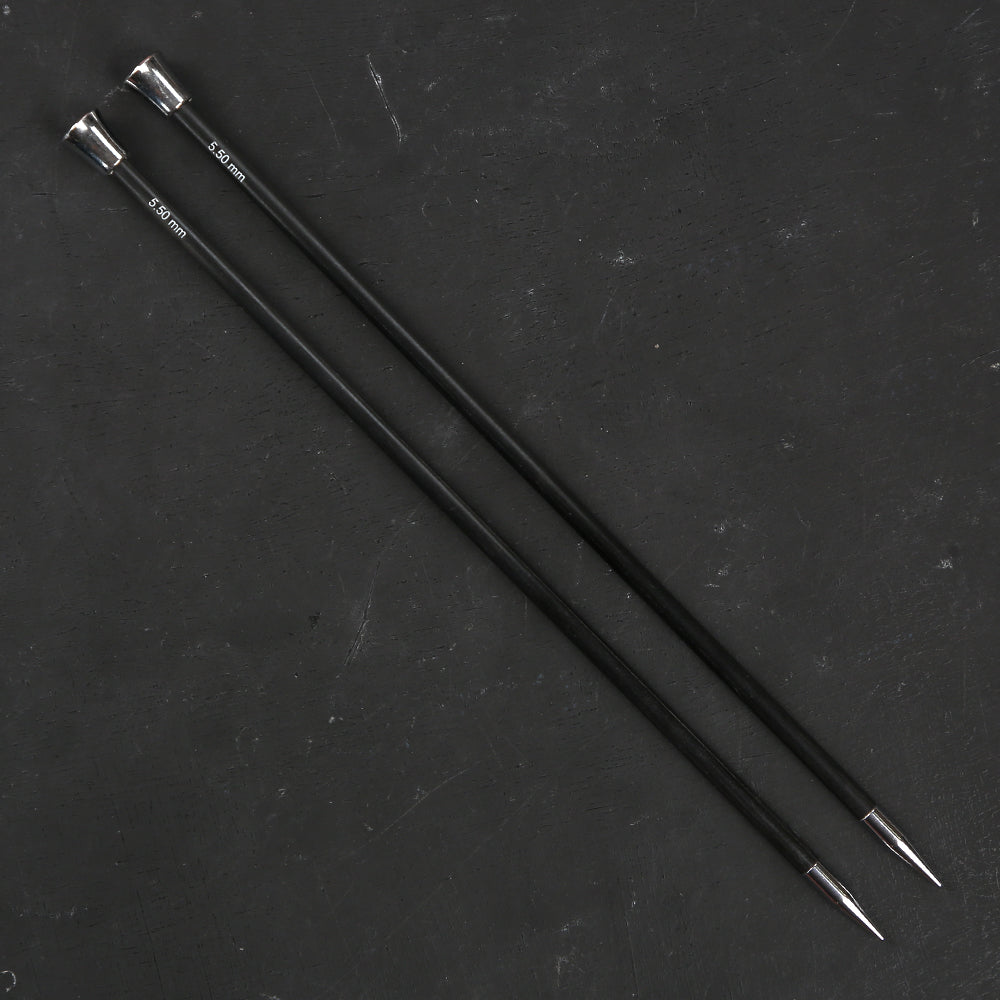 KnitPro Karbonz 5.5mm 25cm Örgü Şişi - 41261