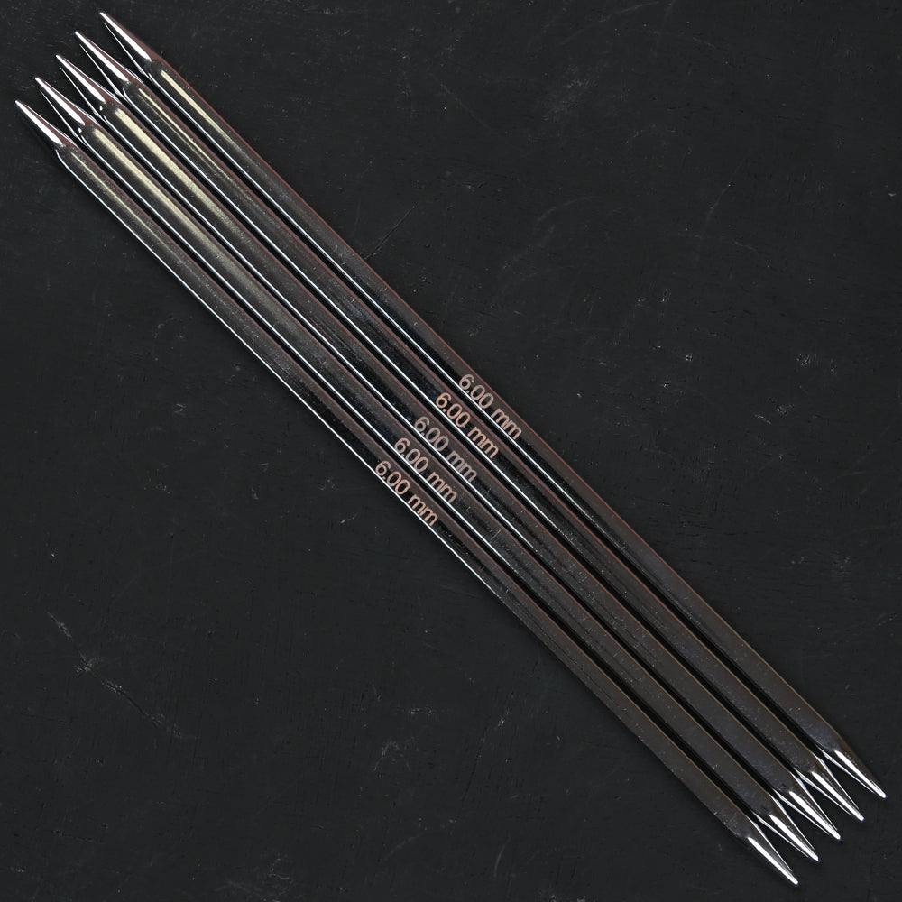 KnitPro Nova Cubics 6 mm 20 cm Kübik Çorap Şişi - 12133