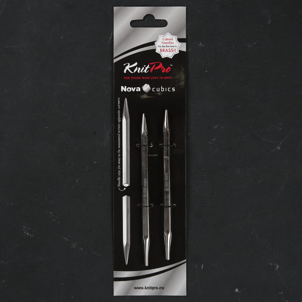 KnitPro Nova Cubics 6.5mm Kübik Değiştirilebilir Misina Şişi - 12326