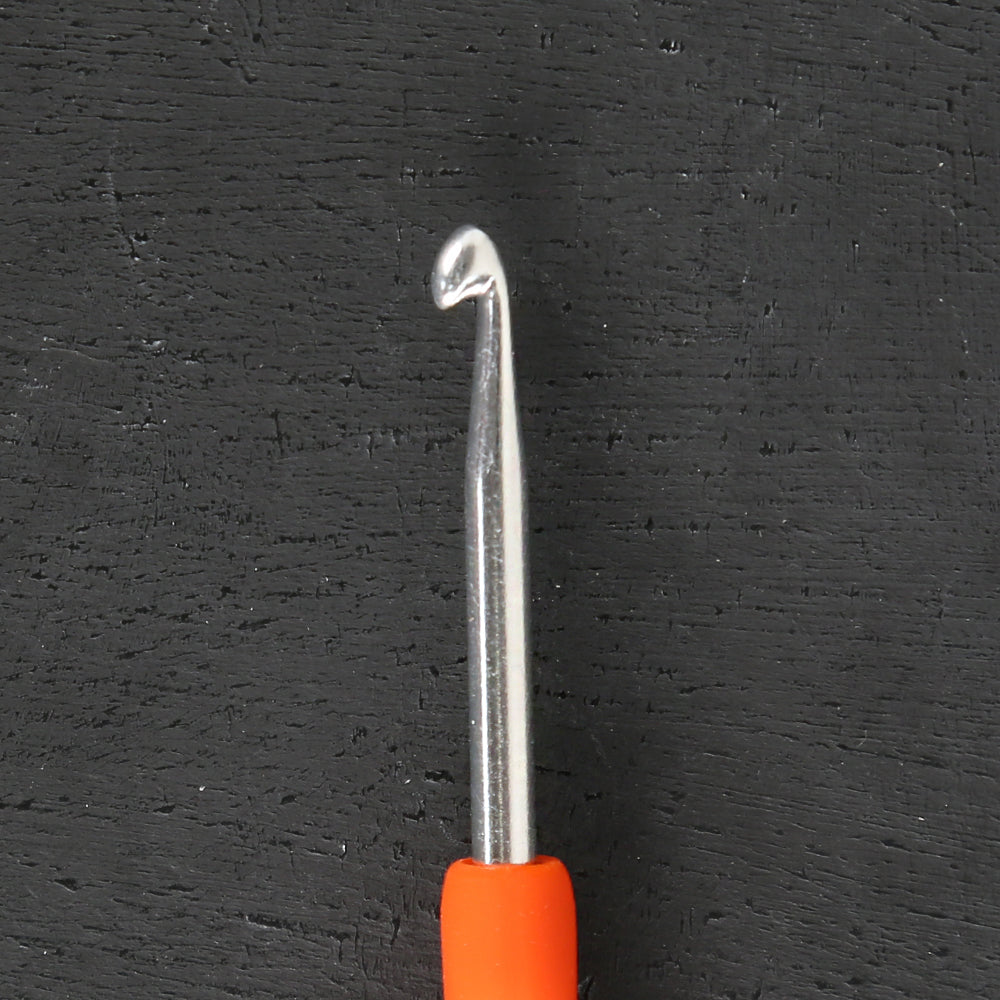 Knitpro Waves 4mm Turuncu Yumuşak Saplı Yün Tığ - 30909