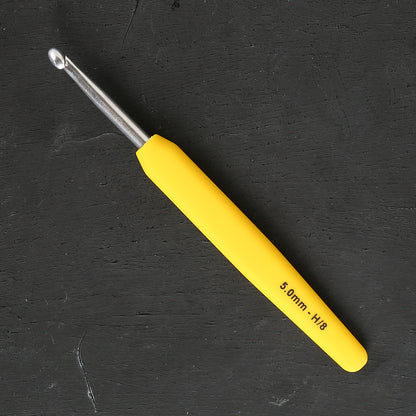 Knitpro Waves 5mm Sarı Yumuşak Saplı Yün Tığ - 30911