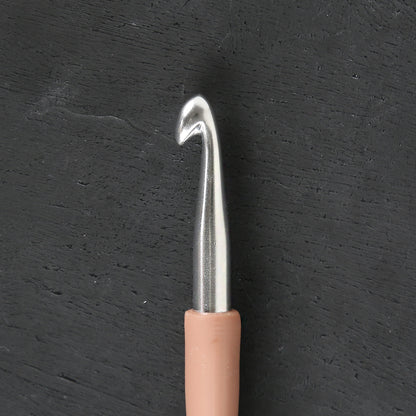 Knitpro Waves 8mm Kahverengi Yumuşak Saplı Yün Tığ - 30916