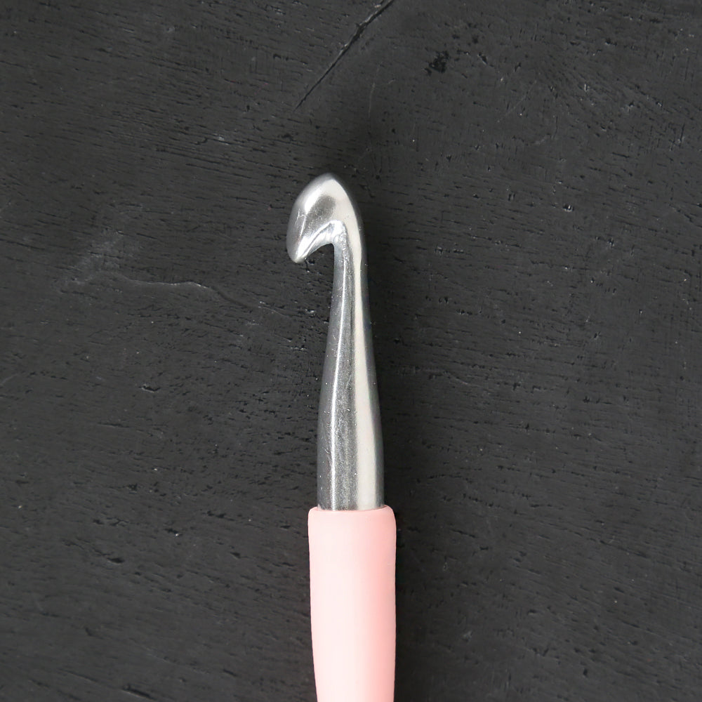 Knitpro Waves 9mm Pembe Yumuşak Saplı Yün Tığ - 30917