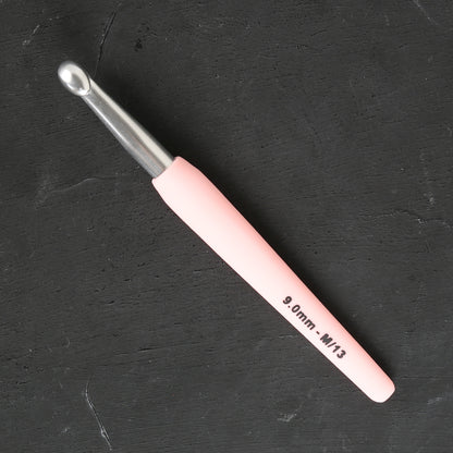 Knitpro Waves 9mm Pembe Yumuşak Saplı Yün Tığ - 30917