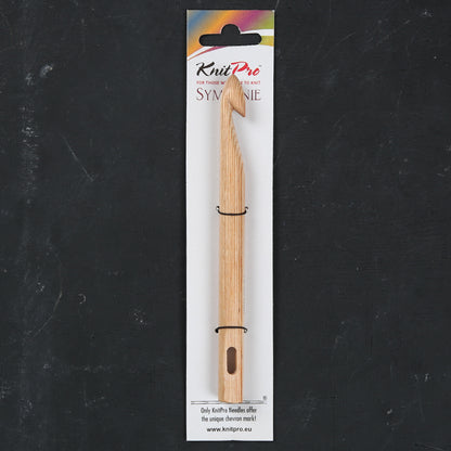 Knitpro Natural 12mm Ahşap İğne Delikli Tığ - 23515