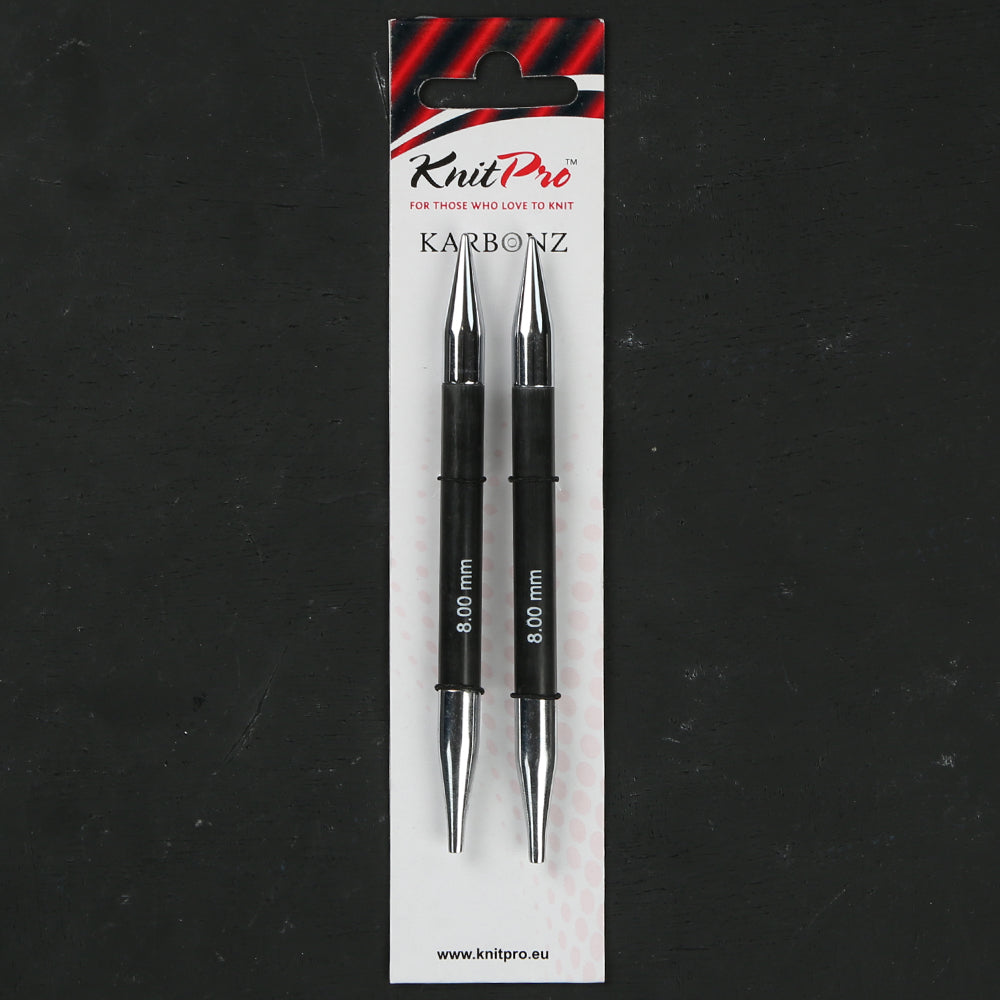 KnitPro Karbonz 8mm Değiştirilebilir Örgü Misina Şişi - 41312