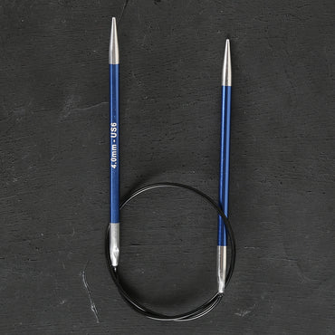 Knitpro Zing 4 Mm 40 Cm Mavi Misinalı Şiş - 47069