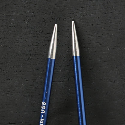 Knitpro Zing 4 Mm 40 Cm Mavi Misinalı Şiş - 47069