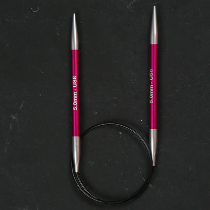 Knitpro Zing 5 Mm 40 Cm Pembe Misinalı Şiş - 47071