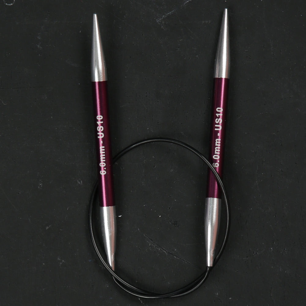 Knitpro Zing 6 Mm 40 Cm Misinalı Şiş - 47073