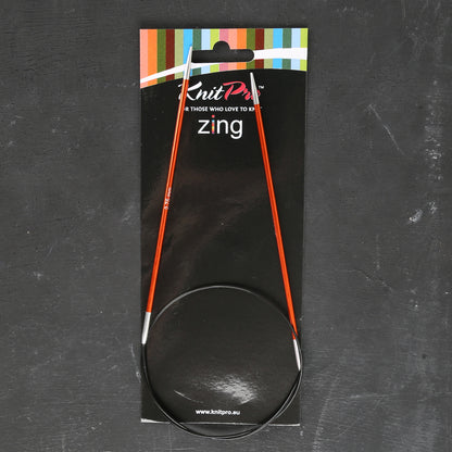 Knitpro Zing 2.75 mm 60 Cm Misinalı Şiş Turuncu - 47094