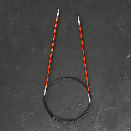 Knitpro Zing 2.75 mm 60 Cm Misinalı Şiş Turuncu - 47094