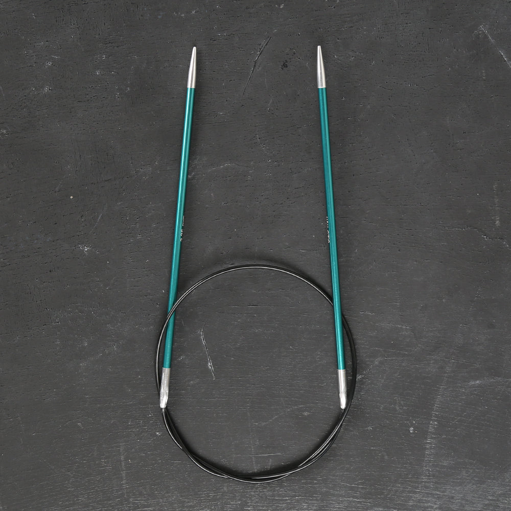 Knitpro Zing 3.25 mm 60 Cm Misinalı Şiş Yeşil - 47096