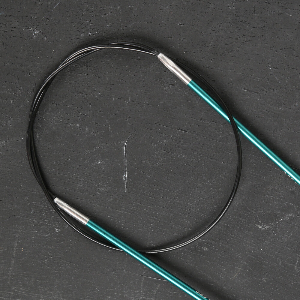 Knitpro Zing 3.25 mm 60 Cm Misinalı Şiş Yeşil - 47096