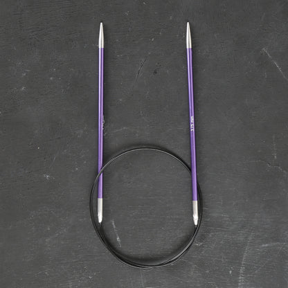 Knitpro Zing 3.75 mm 60 Cm Misinalı Şiş Mor - 47098