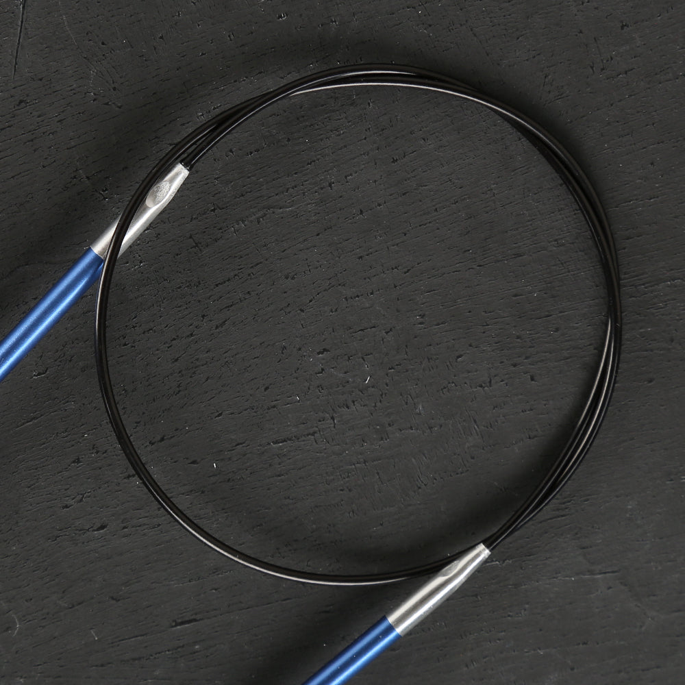 Knitpro Zing 4 Mm 60 Cm Mavi Misinalı Şiş - 47099