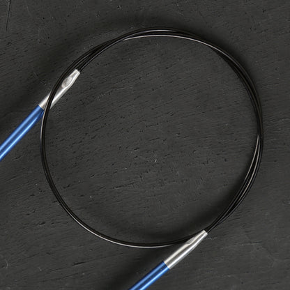 Knitpro Zing 4 Mm 60 Cm Mavi Misinalı Şiş - 47099