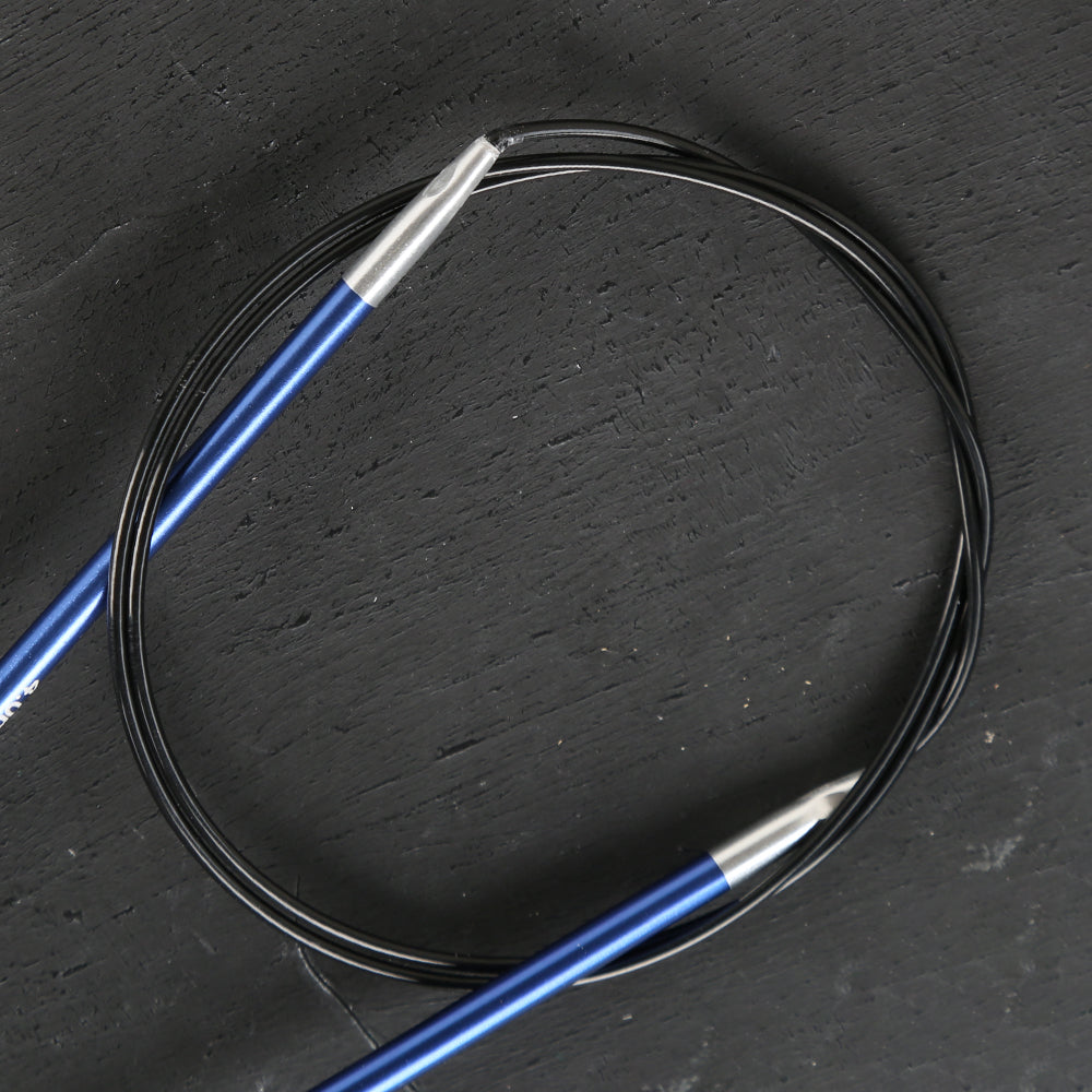 Knitpro Zing 4 Mm 80 Cm Mavi Misinalı Şiş - 47129