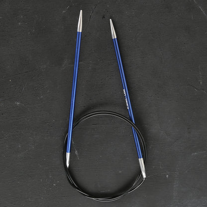 Knitpro Zing 4 Mm 80 Cm Mavi Misinalı Şiş - 47129