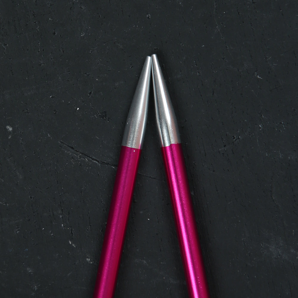 Knitpro Zing 5 Mm 80 Cm Pembe Misinalı Şiş - 47131