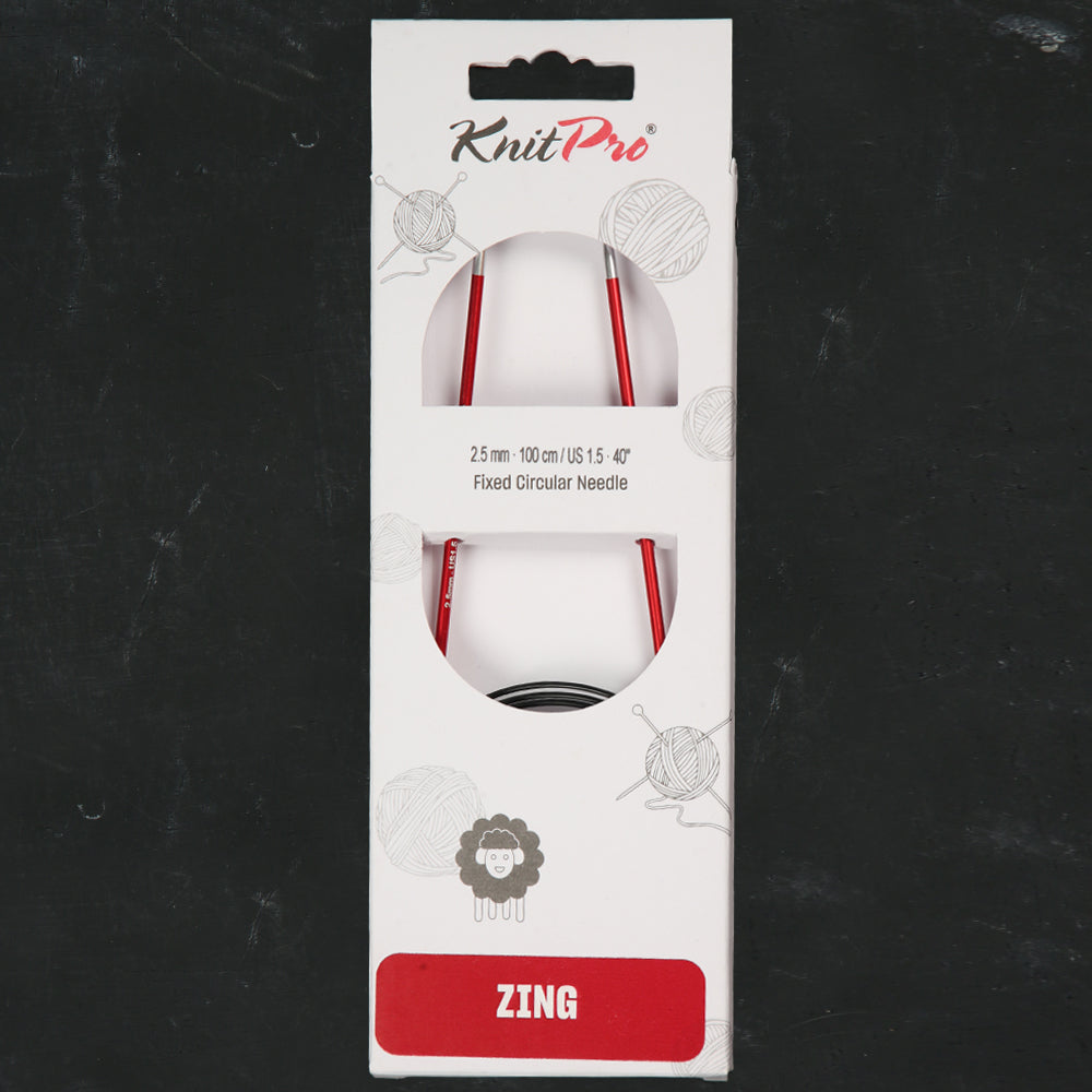 Knitpro Zing 2,5 Mm 100 Cm Misinalı Şiş - 47153
