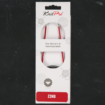 Knitpro Zing 2,5 Mm 100 Cm Misinalı Şiş - 47153