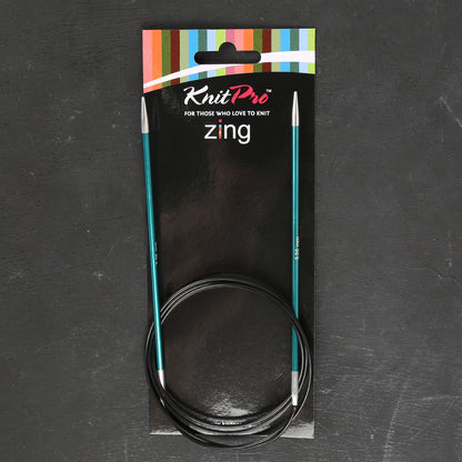 Knitpro Zing 3.25 mm 100 Cm Misinalı Şiş Yeşil - 47156