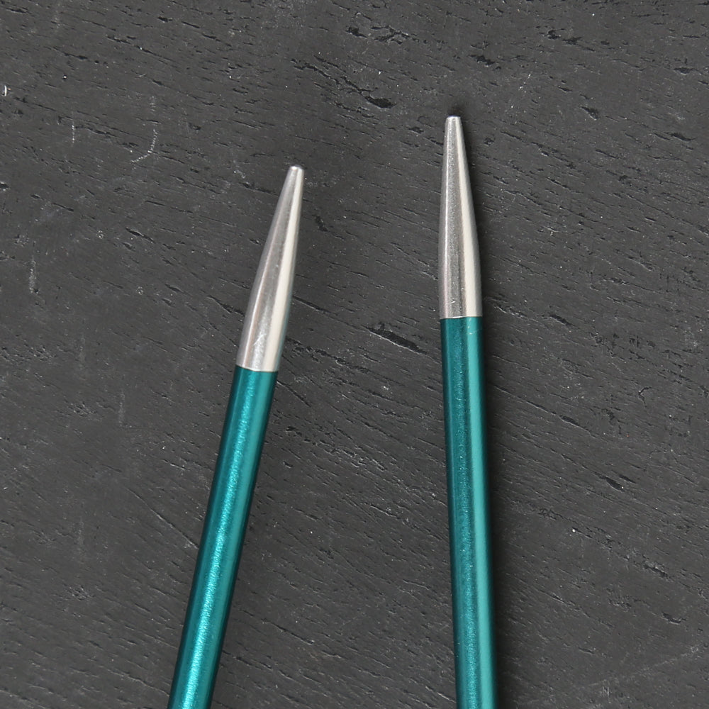 みみ Knitpro Zing 9 mm 100 cm Kırmızı Metal Misinalı Şiş - 47167 – Hobium