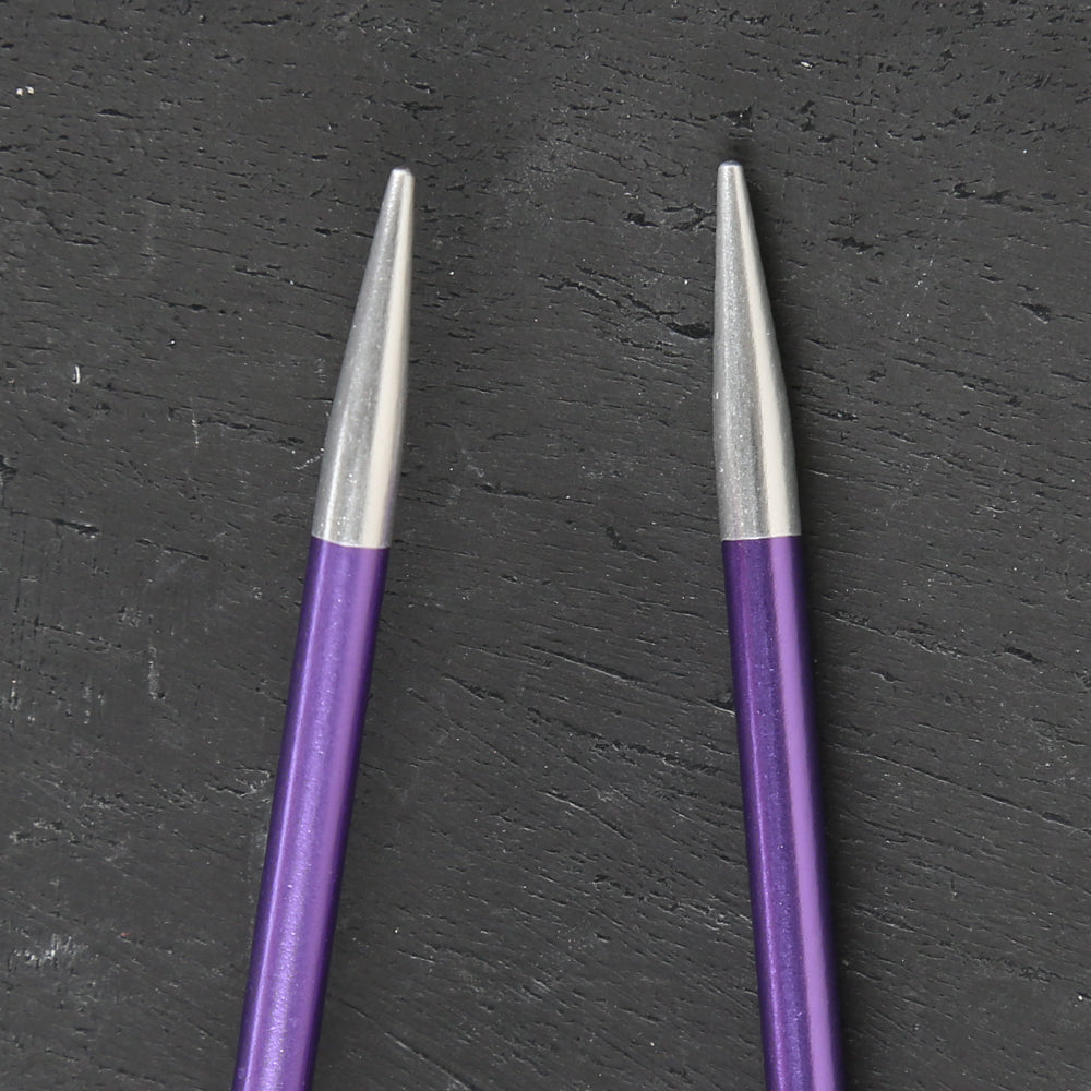 Knitpro Zing 3.75 mm 100 Cm Misinalı Şiş Mor - 47158