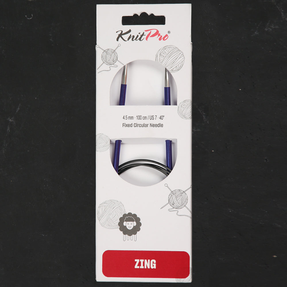 Knitpro Zing 4,5 Mm 100 Cm Misinalı Şiş - 47160