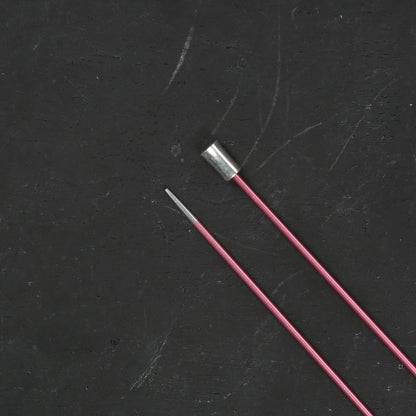 Knitpro Zing 2 mm 35 cm Pembe Metal Örgü Şişi - 47291