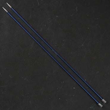 Knitpro Zing 4 mm 35 cm Mavi Metal Örgü Şişi - 47299