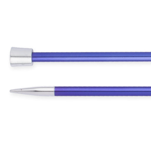Knitpro Zing 4,5 mm 35 cm Mavi Metal Örgü Şişi - 47300 