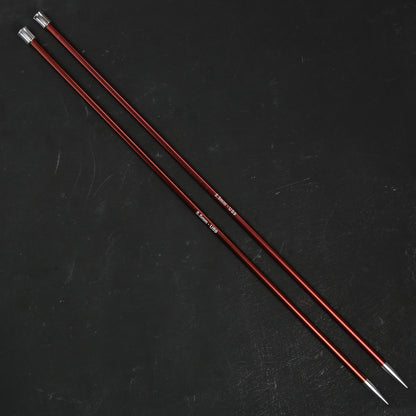 Knitpro Zing 5,5 mm 35 cm Kahverengi Metal Örgü Şişi - 47302