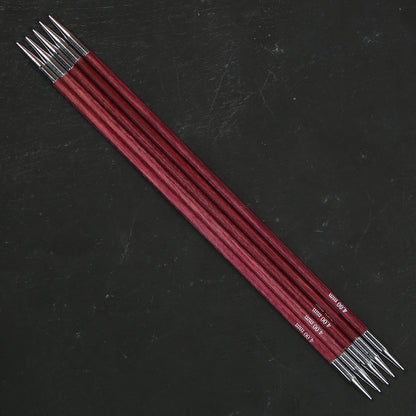 KnitPro Royale 4 mm 20 cm Fuşya Ahşap Çorap Şişi - 29037