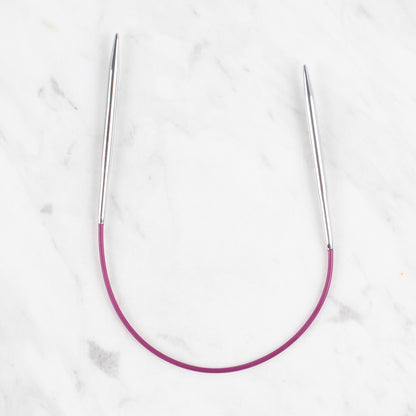 KnitPro Nova Metal 3,5 Mm 25 Cm Metal Mor Misinalı Şiş 10977