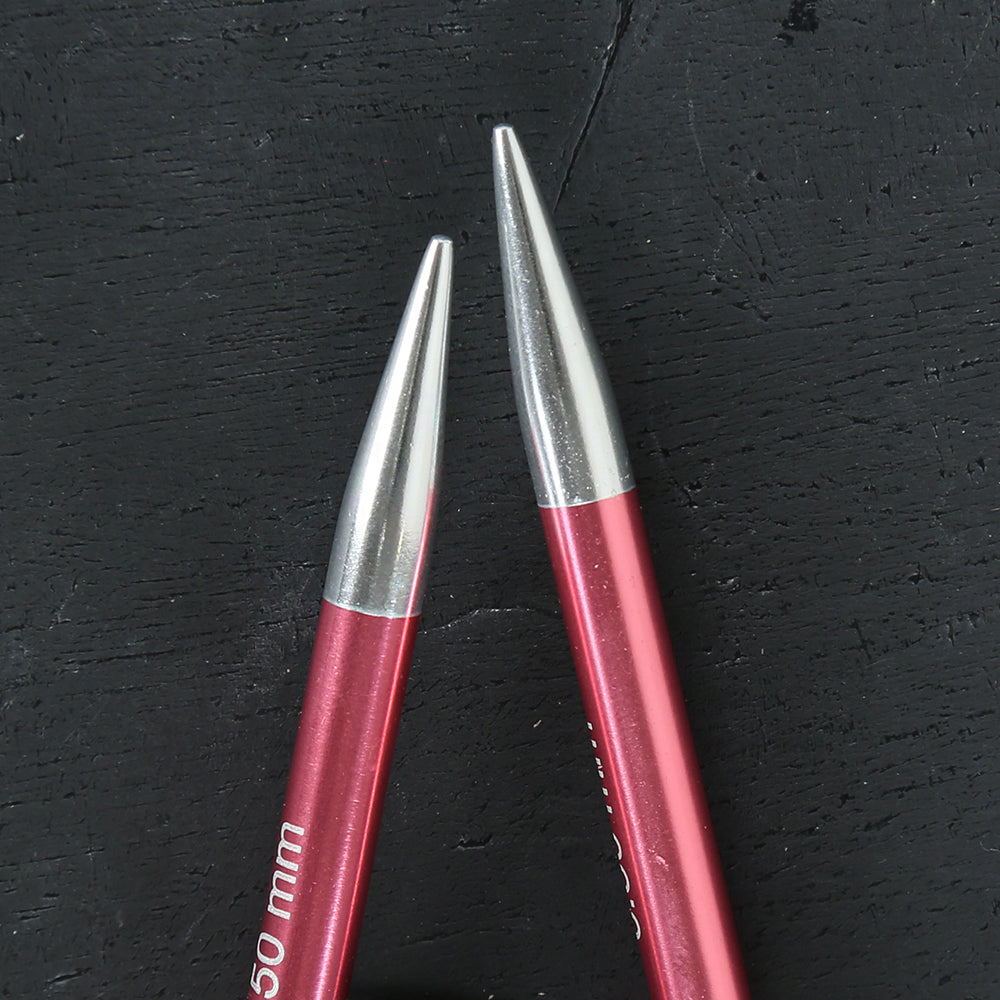 Knitpro Zing 6,5 Mm 40 Cm Pembe Misinalı Şiş - 47074