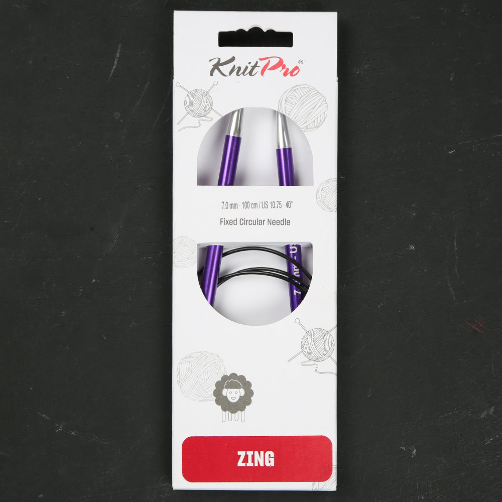 Knitpro Zing 7 Mm 100 Cm Misinalı Şiş - 47165
