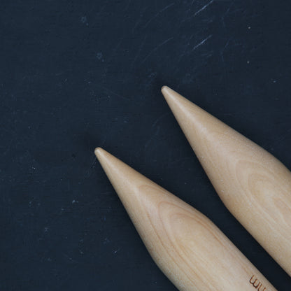 KnitPro Jumbo Birch 35 Mm 120 Cm Huş Ağacı Misinalı Şiş - 35806