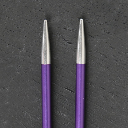  Knitpro Zing 3.75 mm Değiştirilebilir Misinalı Şiş Ucu Mor - 47502