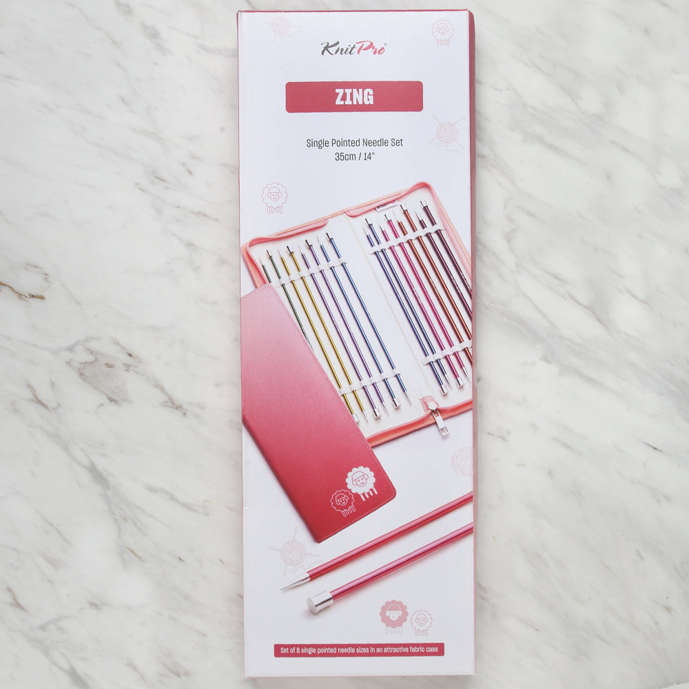 Knitpro Zing Örgü Şiş Seti (35cm) - 47428