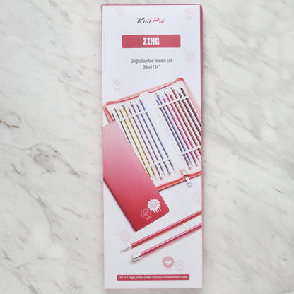 Knitpro Zing Örgü Şiş Seti (35cm) - 47428