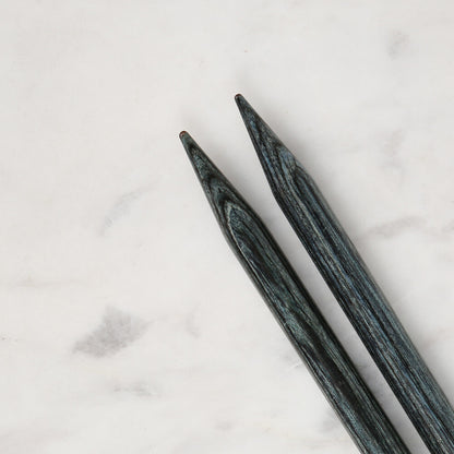 Knitpro Indigo Ahşap Değiştirilebilir Misinalı Şiş Seti - 20643