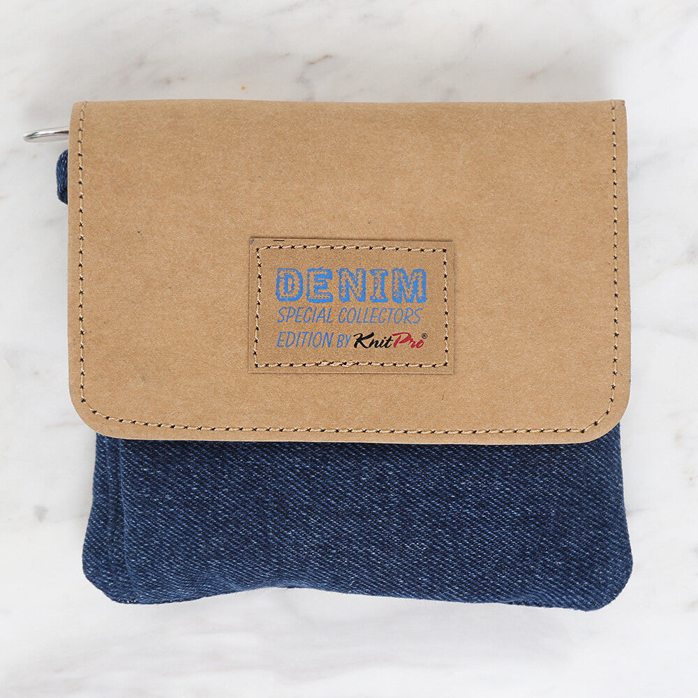 KnitPro Indigo Ahşap Mini Değiştirilebilir Misinalı Şiş Seti - 20645