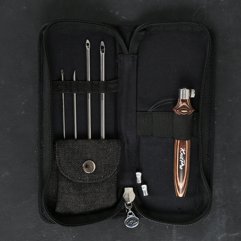 Knitpro Earthy Punch İğne Seti - The Earthy Kit - 21002